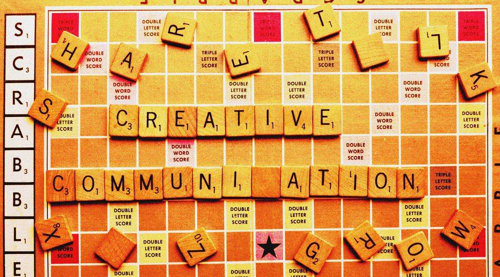 Chantown Creative Lost for words, stuck for copy? scrabble board photograph